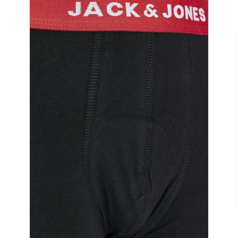 Комплект боксеров Huey 5 шт. Jack & Jones, черный — фото 3