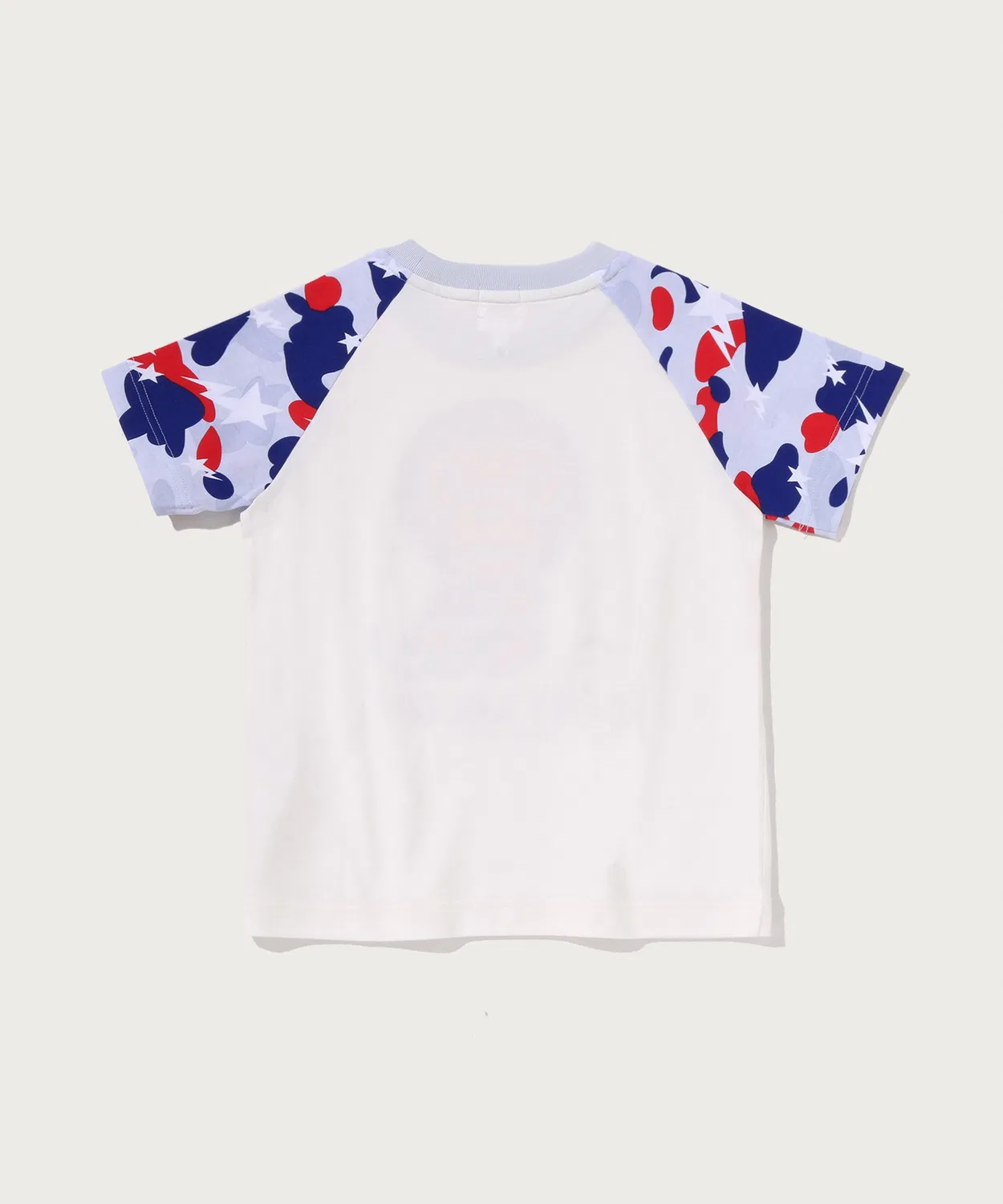 Детская футболка с принтом STA STRIKE CAMO BABY MILO HOCKEY TEE A BATHING APE, Белый — фото 2