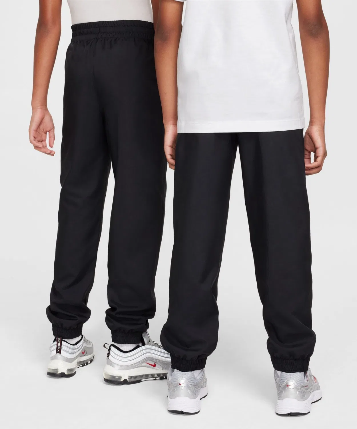 Детские спортивные штаны-джоггеры с утягивающим шнурком Nike Sportswear Club Black — фото 2