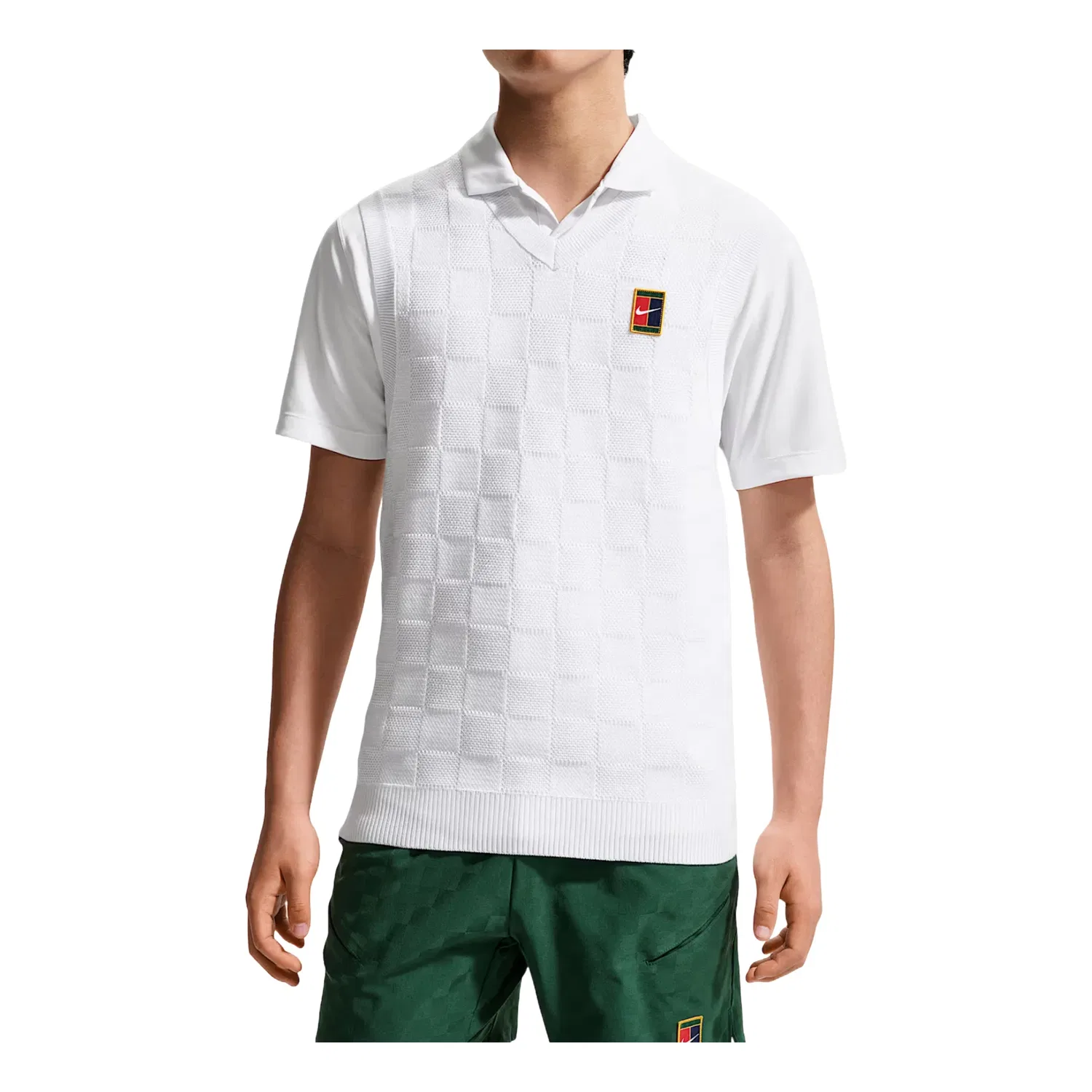 Мужской джемпер NikeCourt Slam Jumper, белый