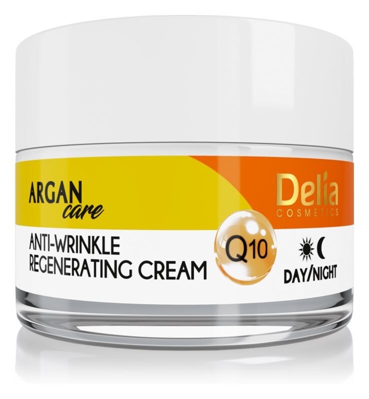 

Регенерирующий крем против морщин с коэнзимом Q10 Delia Cosmetics Argan Care