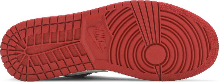 Кроссовки Wmns Air Jordan 1 Low Gym Red Black, красный — фото 4