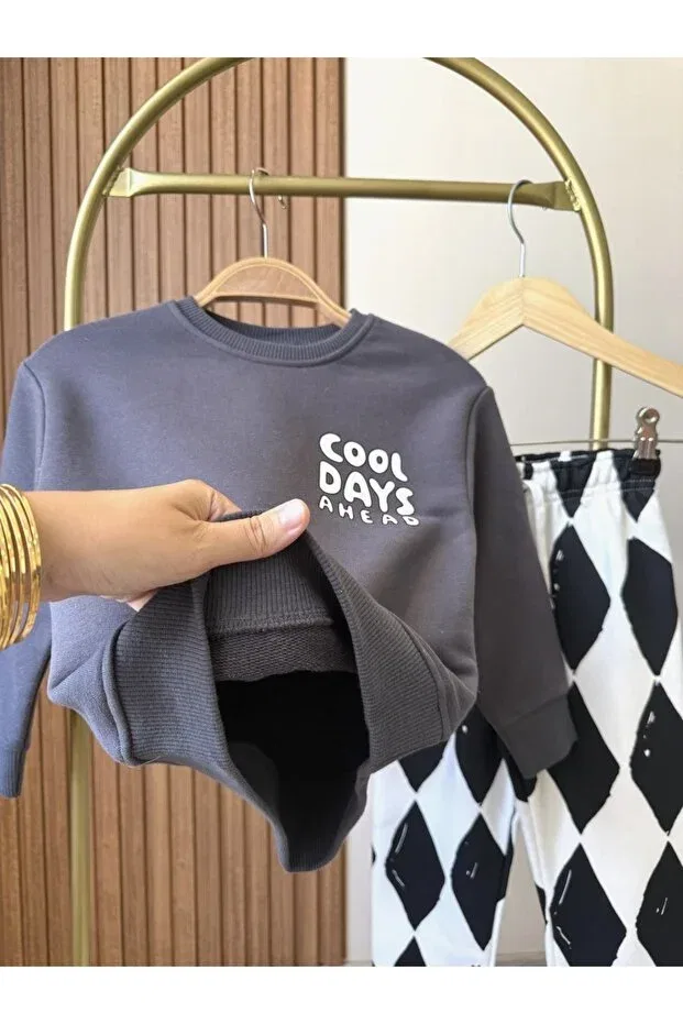 Детский спортивный комплект для девочек с принтом Young Hulohoopbaby, Multicolor — фото 4