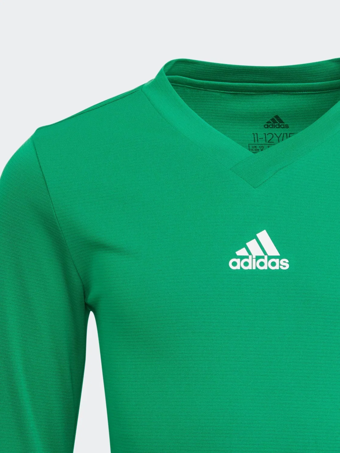 Футболка с длинным рукавом Team Base adidas, ярко-зеленый — фото 3