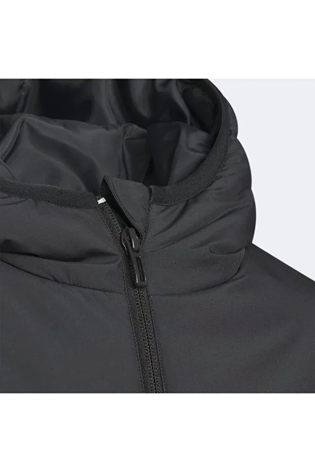 Детское пальто для девочек с принтом Colorblocked kids black coat (il6073) Adidas, Black — фото 4