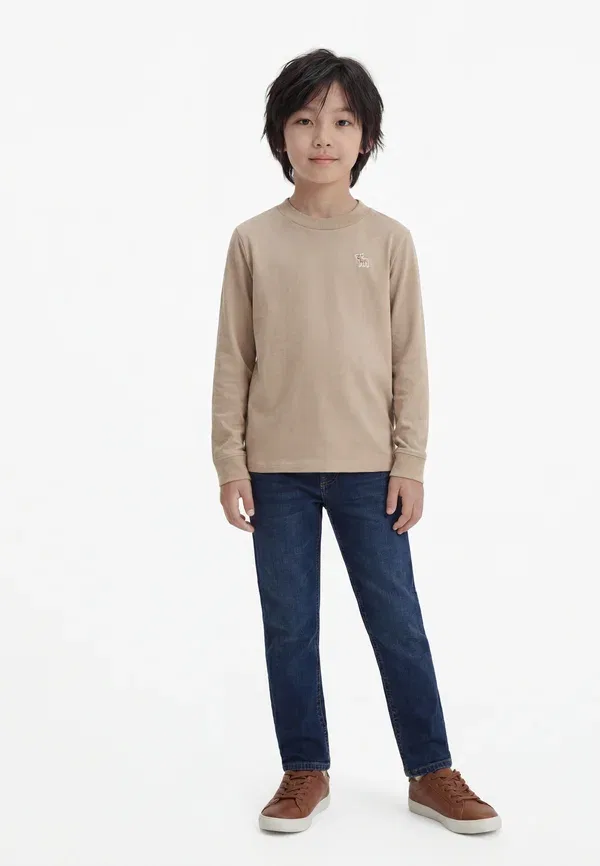 Комплект из 3 футболок с длинным рукавом Abercrombie & Fitch, индиго