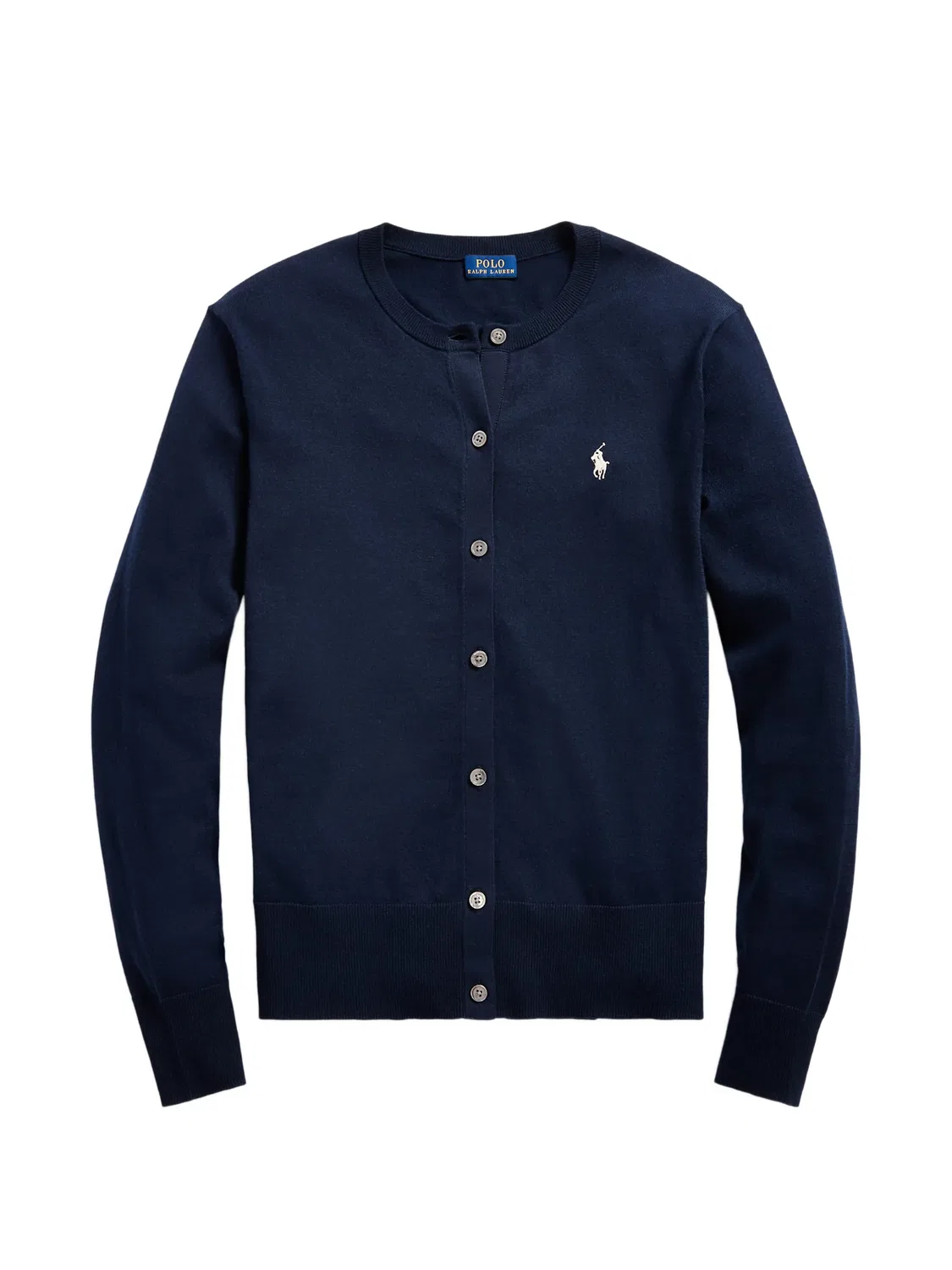 Polo Ralph Lauren Кардиган темно-синий хлопковый