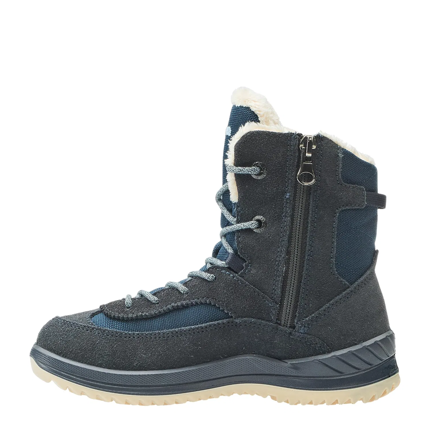 Детское ботинки для девочек с мембраной Ella GTX LOWA, Navy Blu Ghiaccio