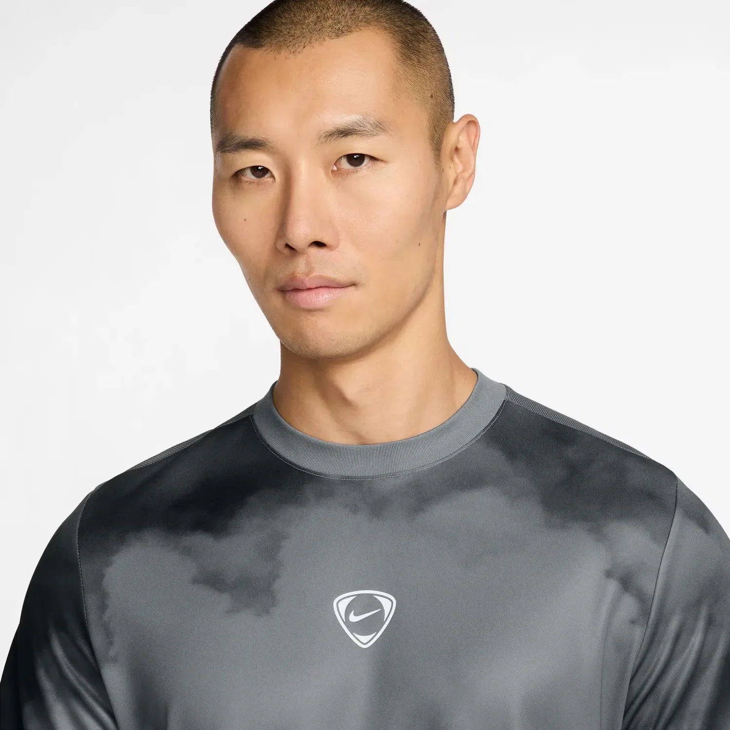 Мужская футболка с технологией Dri-FIT Nike, Negro — фото 3