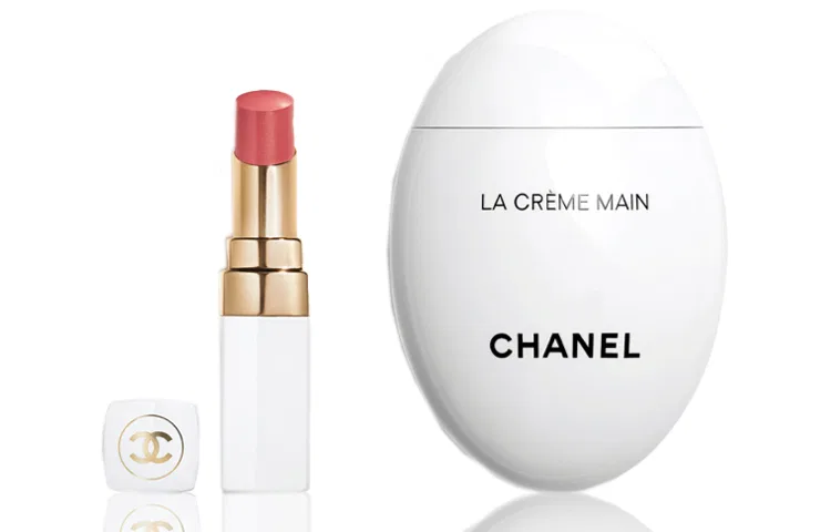 Женский набор для ухода за руками и губами CHANEL, Refined Care Combination Care Kit, Black