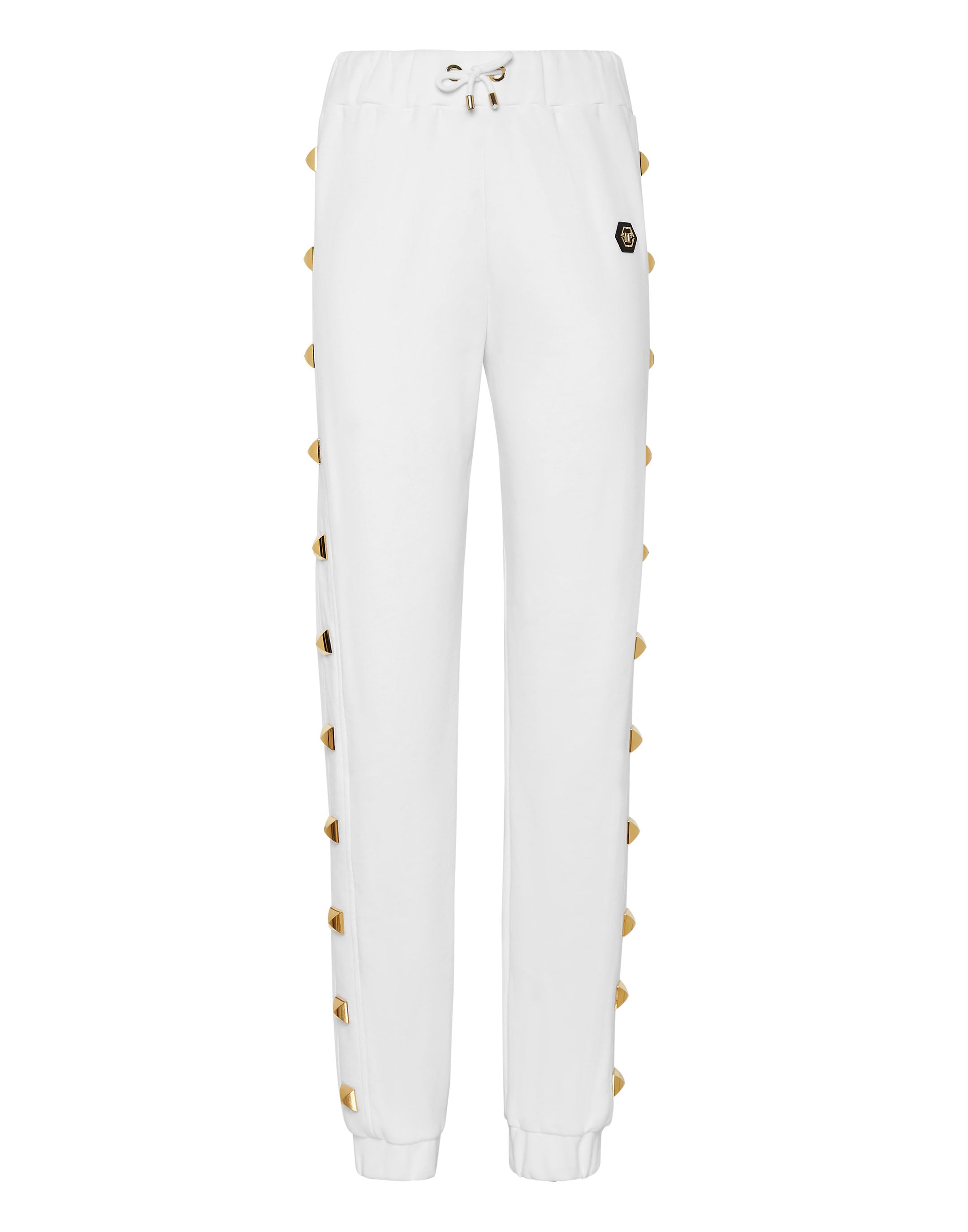 

Спортивные брюки с заклепками PHILIPP PLEIN, белый