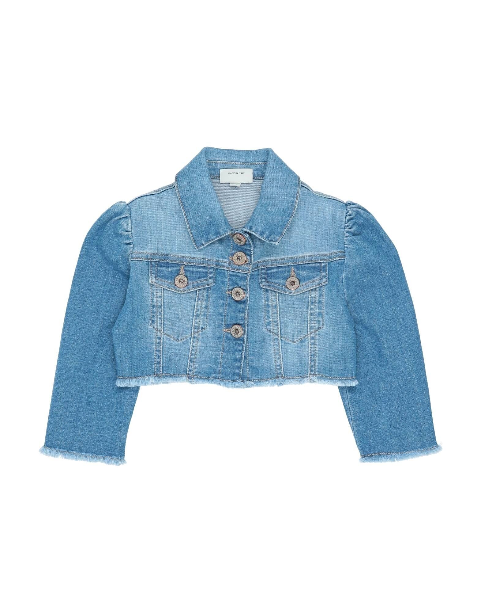 

Джинсовая куртка для девочек Please, синий