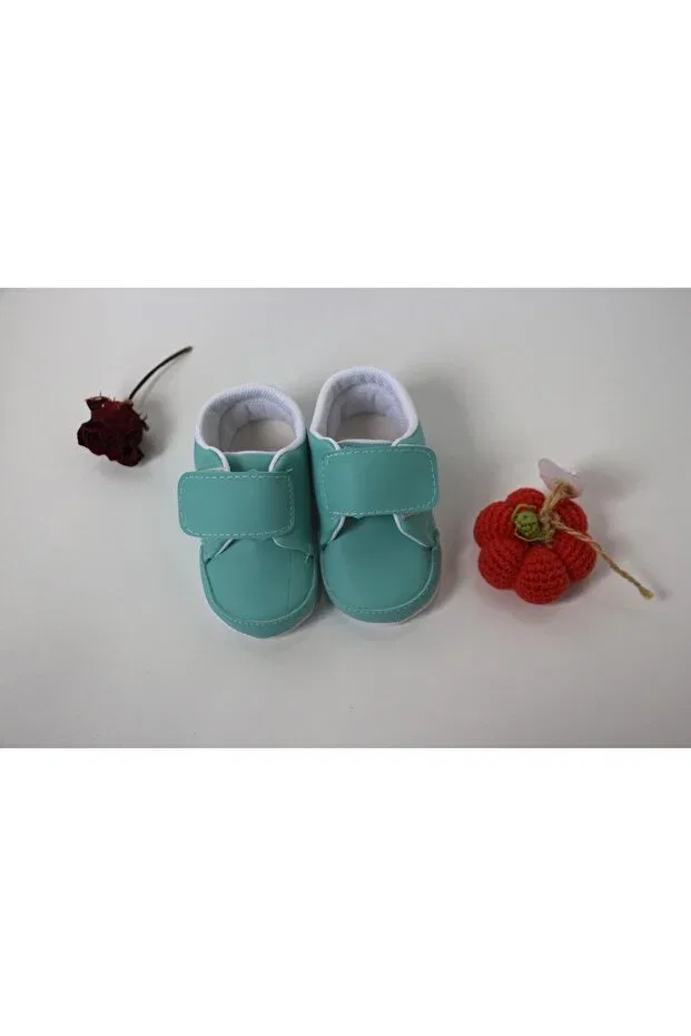 Детские тапочки-носочки с липучкой Organic Zindrellakids, Turkuaz