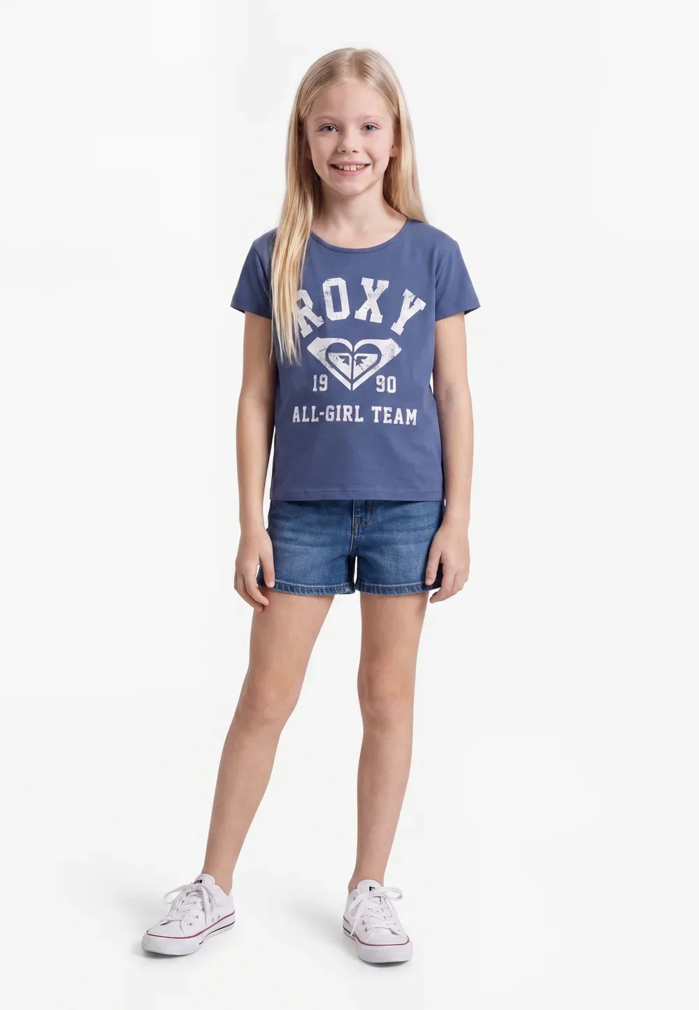 Футболка с принтом Roxy, Vintage Indigo