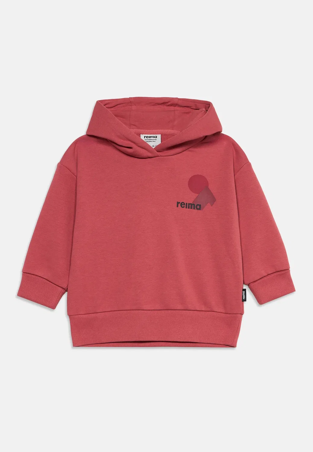 Худи унисекс Huppis Reima, Red Clay