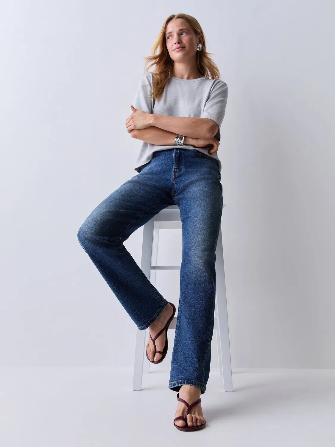 Джинсы прямого кроя 501 Hourglass Levi's, History Today Blue