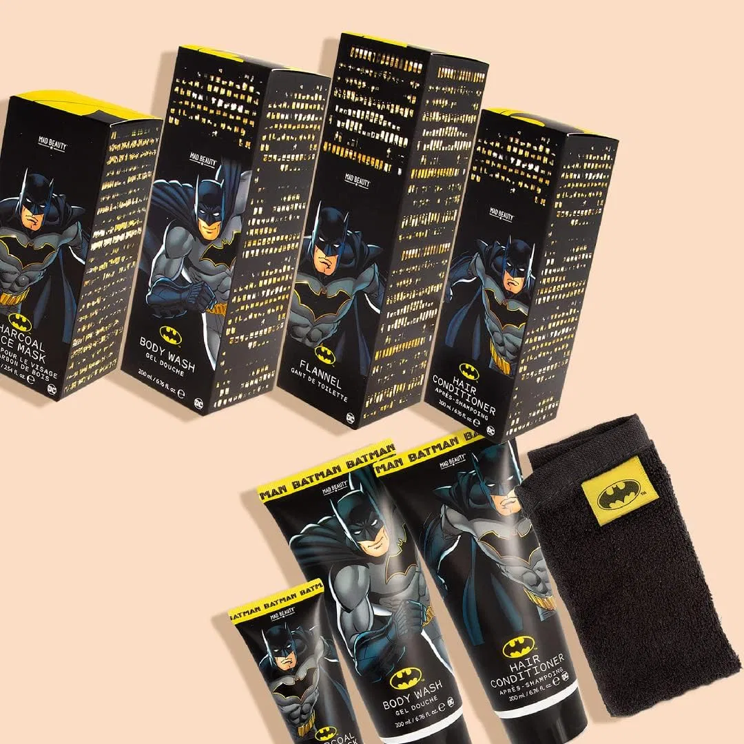 Набор для ухода за телом, Batman Beauty Gift Set, Scifi Planet, 5 предметов, 200 мл — фото 4
