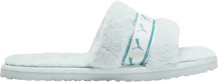 Сандалии Puma Wmns Fluff Remix Slide Ice Flow, синий