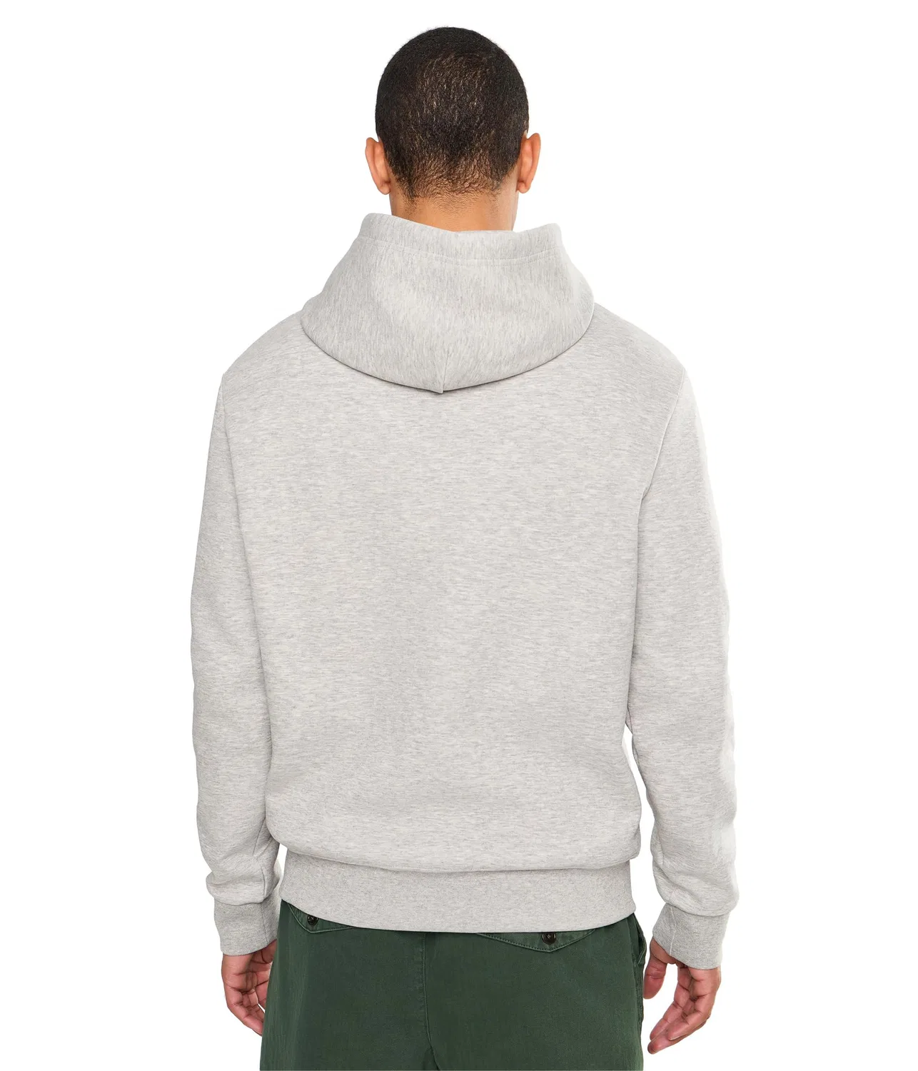 Худи двойной вязки Polo Ralph Lauren, Dark Sport Heather — фото 4