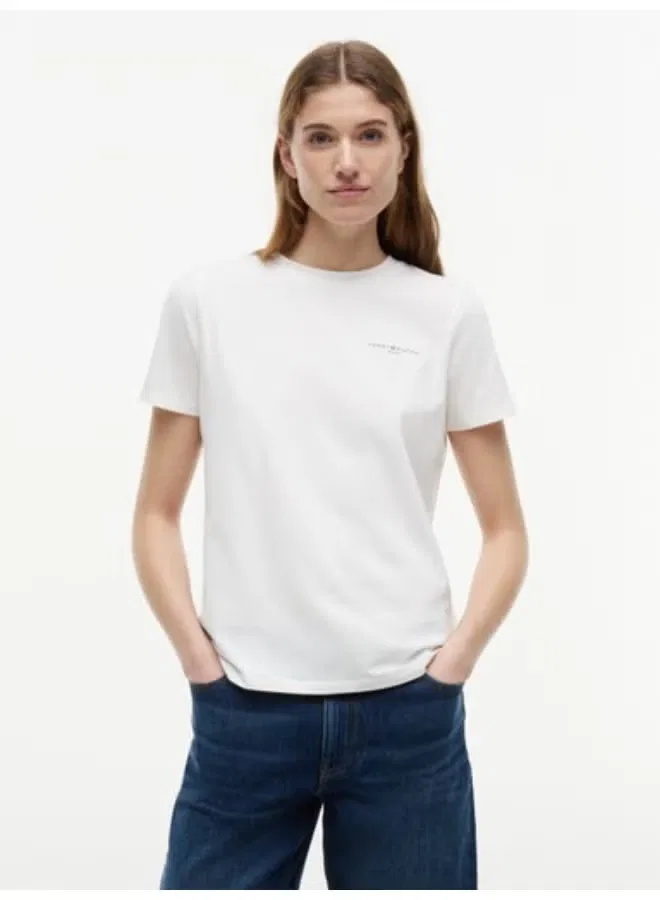 Футболка с логотипом 1985 Collection Tommy Hilfiger, бежевый