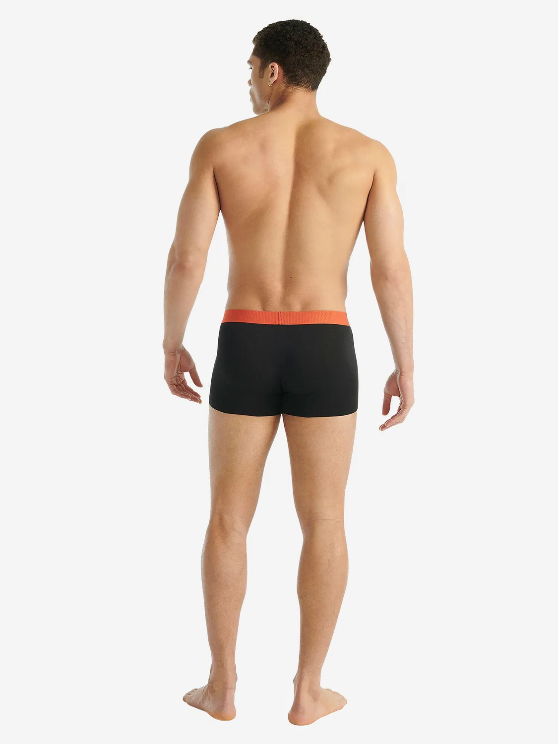 Мужские облегающие боксеры Active Flex Cotton, Adidas, Цвет: Schwarz Rot — фото 3
