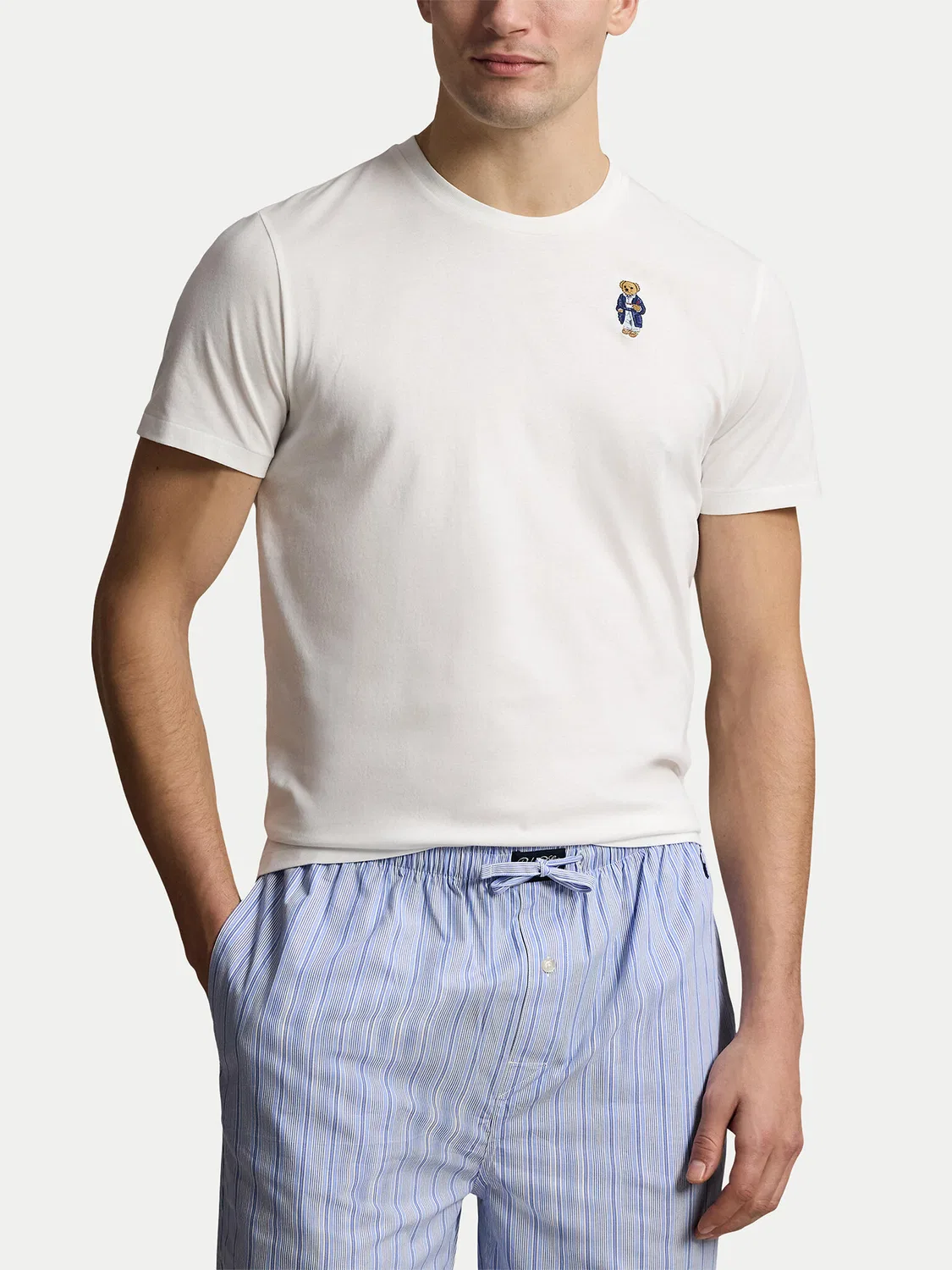 Мужская пижама стандартного кроя Polo Ralph Lauren, синий — фото 3