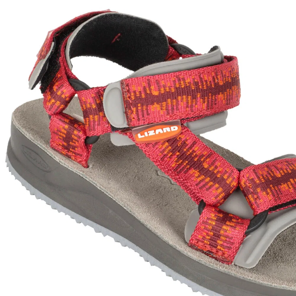 Детские треккинговые сандалии с Vibram-подошвой KIDS SH JUNIOR Lizard, Rot — фото 3