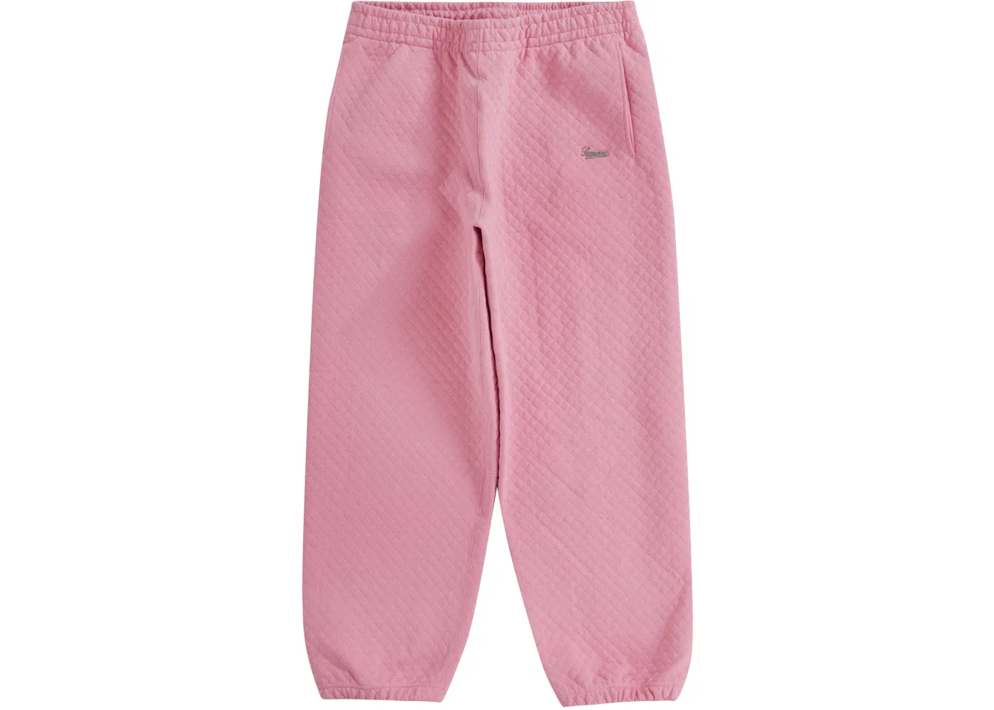 Мужские спортивные штаны стеганые Supreme Sweatpant, Dusty Pink
