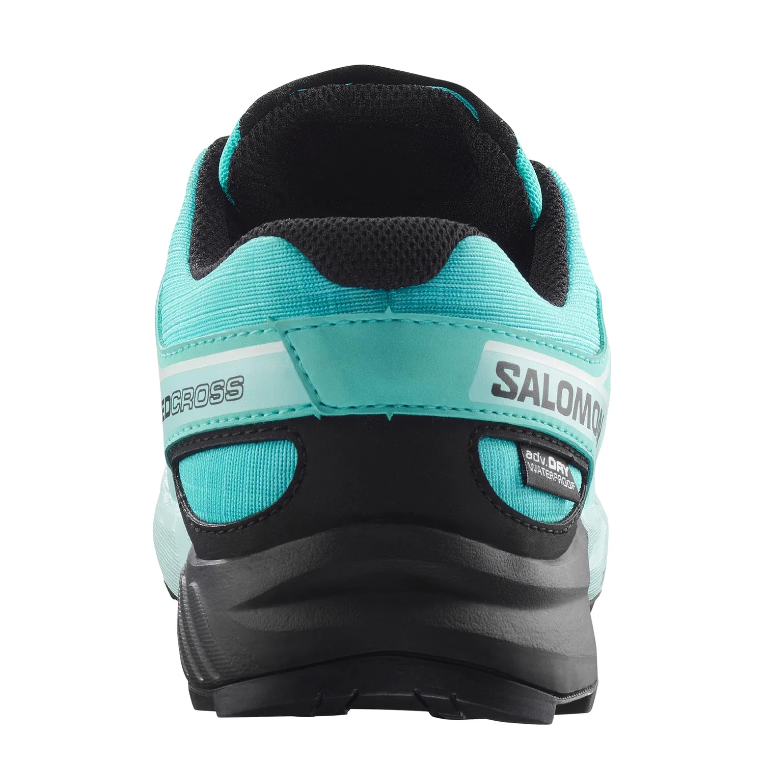 Детские кроссовки для мальчиков водонепроницаемые Speedcross Climate Salomon, Blue Curacao Black Iced Aqua — фото 4