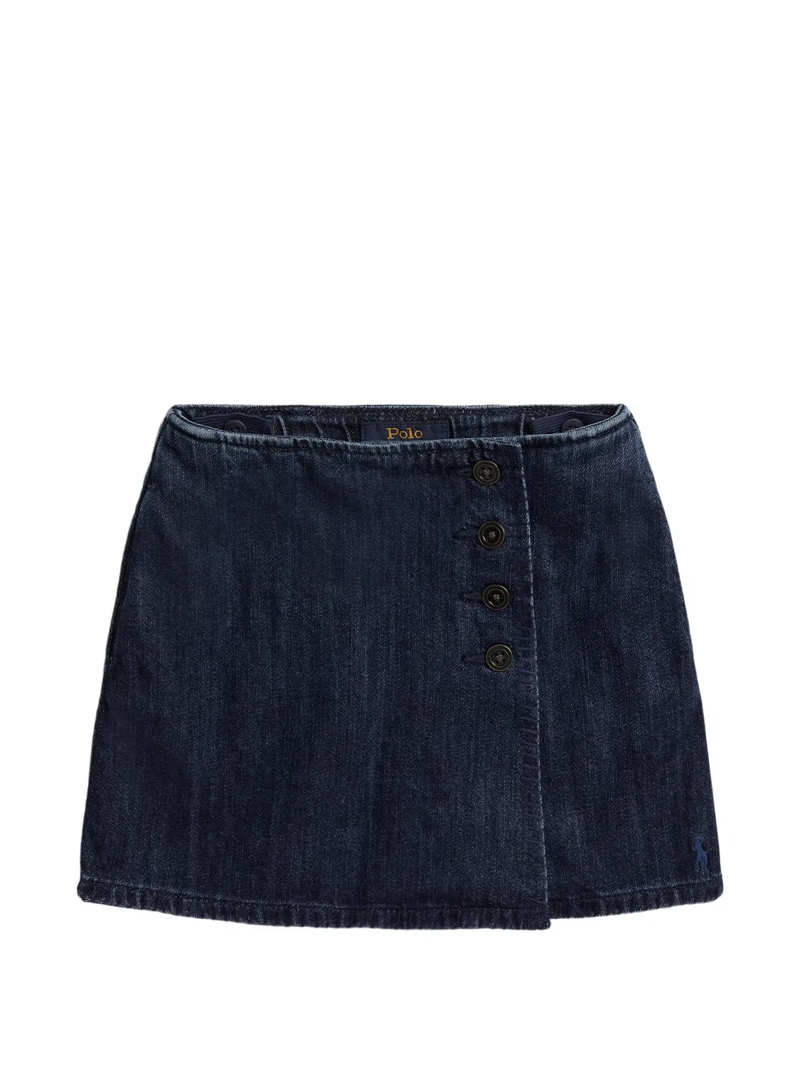 Юбка на пуговицах Polo Ralph Lauren Kids, синий