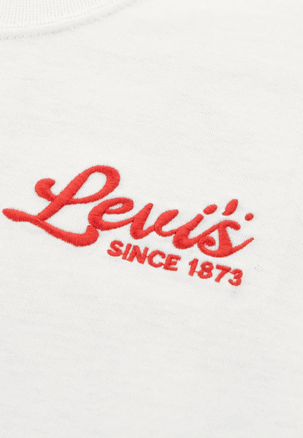 Футболка с принтом "Медведь, любящий пиццу" Levi'S, Egret — фото 3