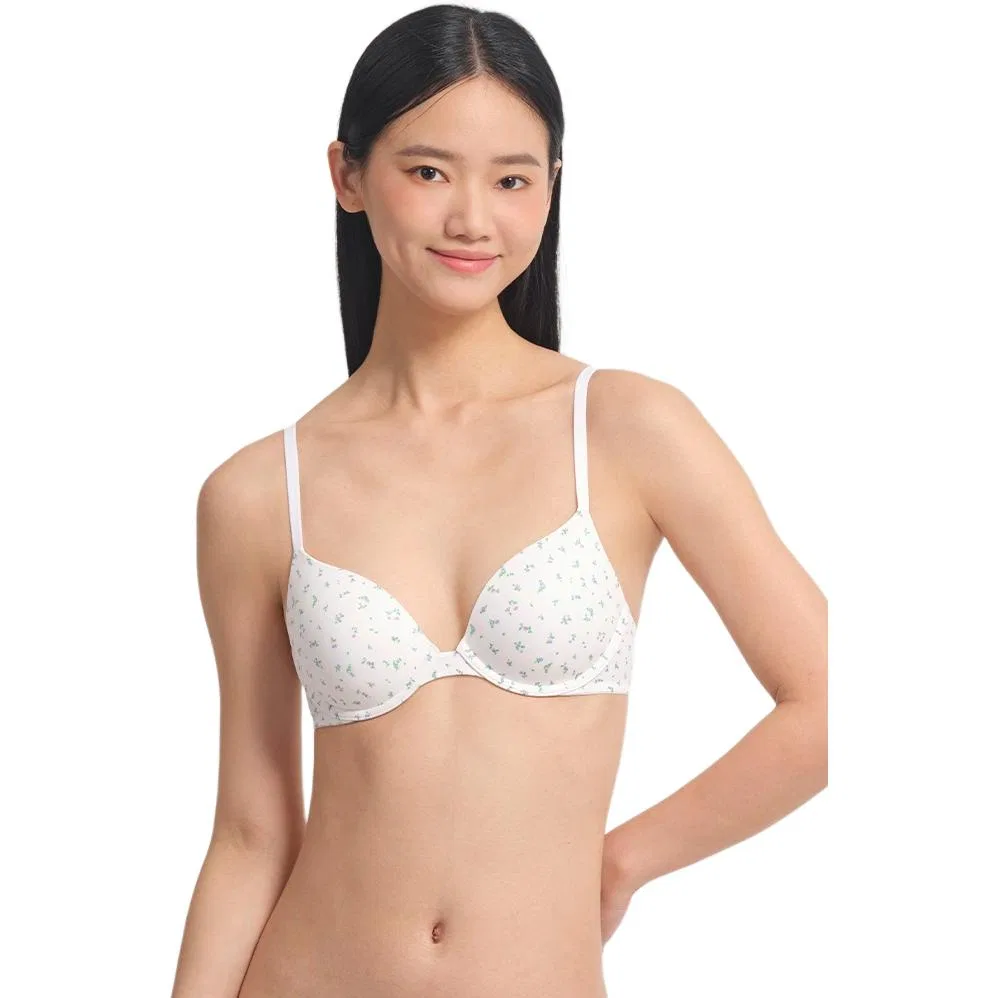 Женский бюстгальтер с цветочным принтом Victoria's Secret, White Small Floral Pattern — фото 3