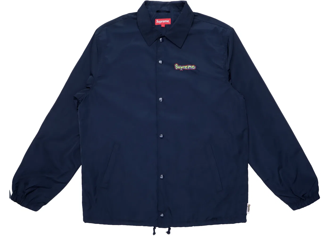 Мужская куртка-тренч с принтом Supreme Gonz Logo, Navy
