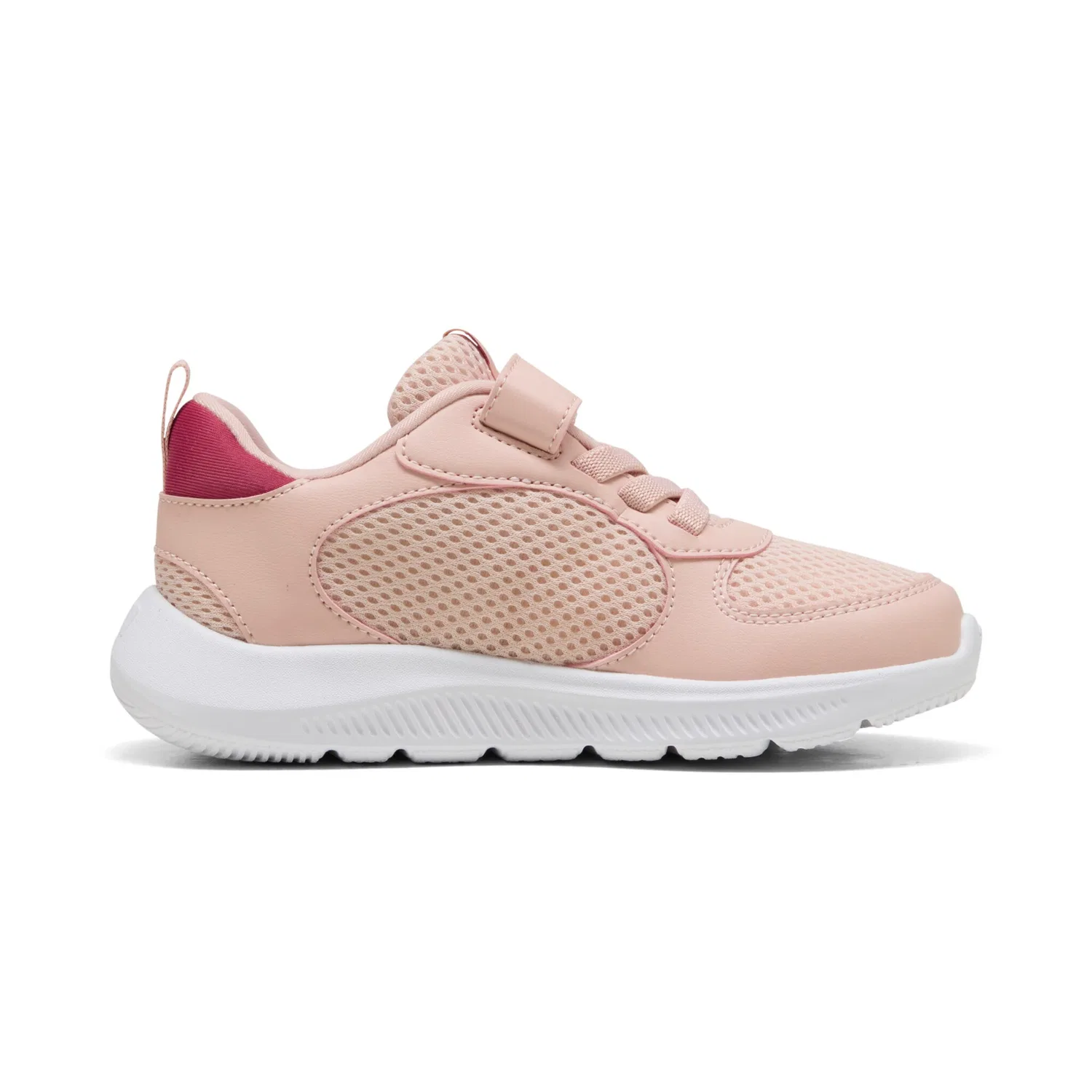 Детские кроссовки с комбинированной застежкой Fun Racer 2 AC PS PUMA, Rose Quartz/Pink — фото 3