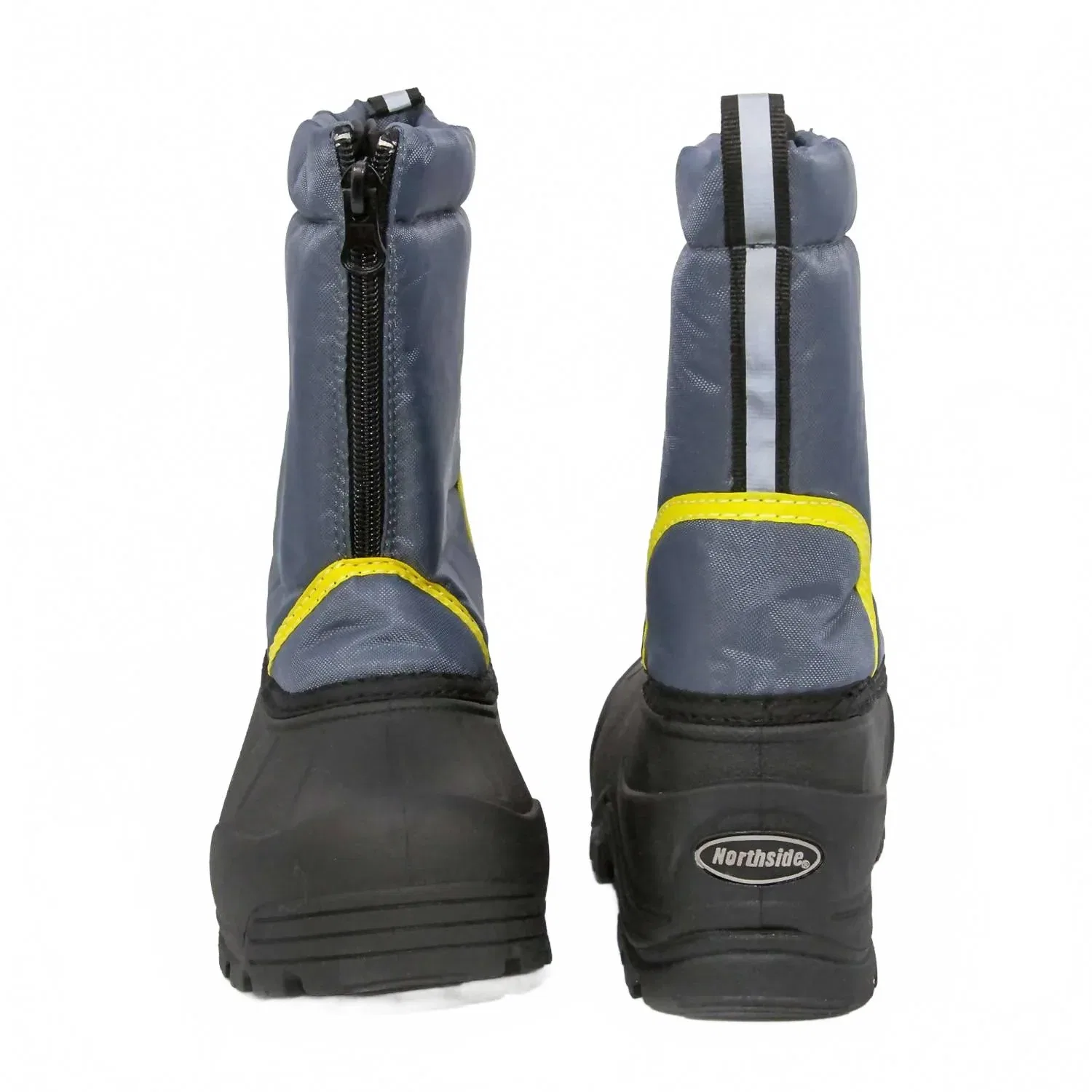Детские зимние ботинки для мальчиков на молнии Icicle Snow Boot Northside, серый — фото 4