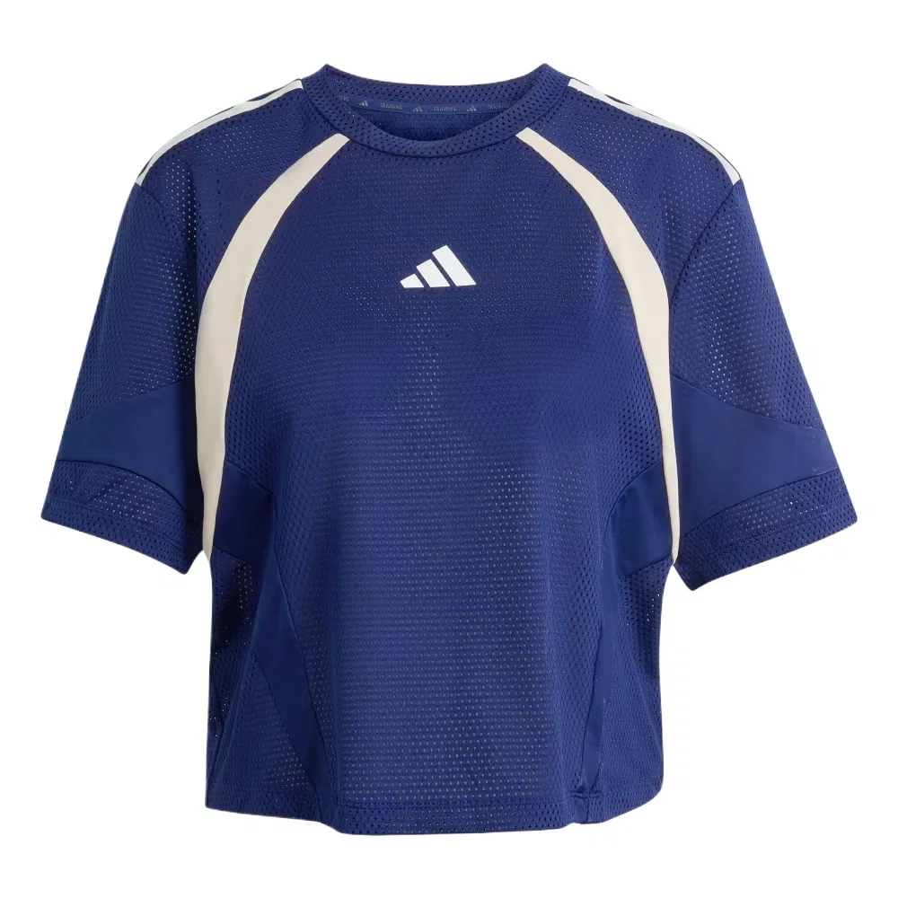Женская футболка свободного кроя Adidas, Dark Blue