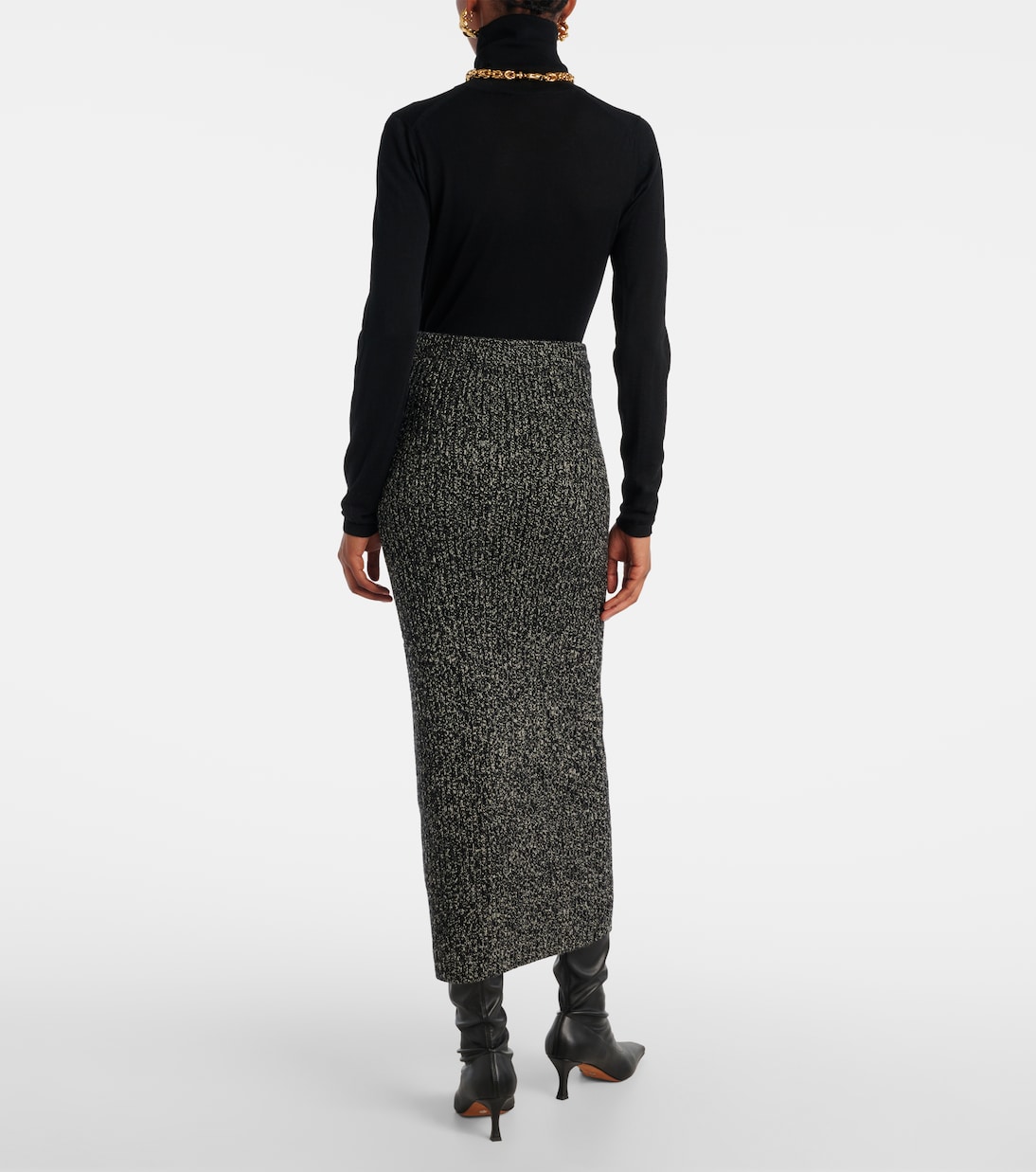 Юбка-карандаш Rodano из смесовой шерсти Max Mara, Mouline B. — фото 3