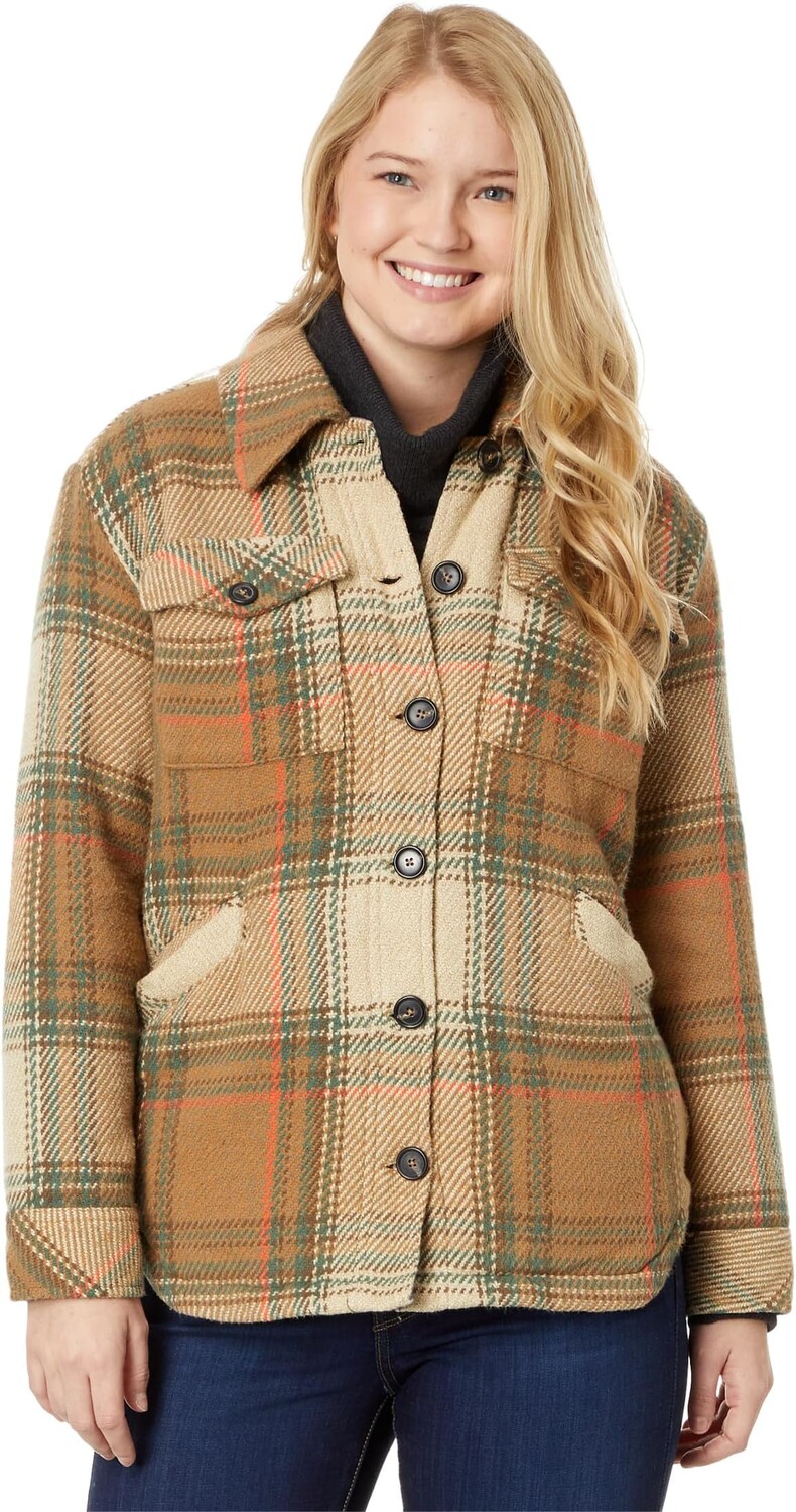 

Куртка Prana Lower Falls Flannel Jacket, цвет Rye Green