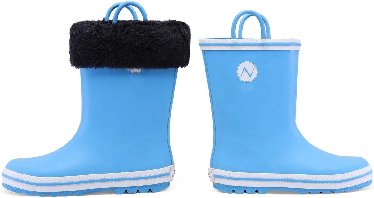 Детские зимние сапоги для девочек Nova Girl's Winter Snow Boots Nova Footwear, Blue — фото 2
