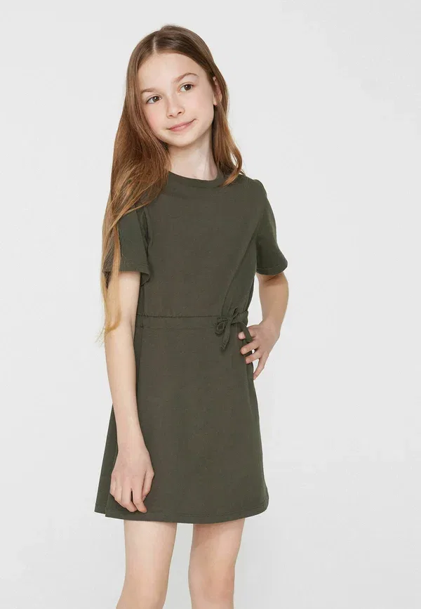 Платье хлопковое With coulisse Tezenis, Green, зеленый
