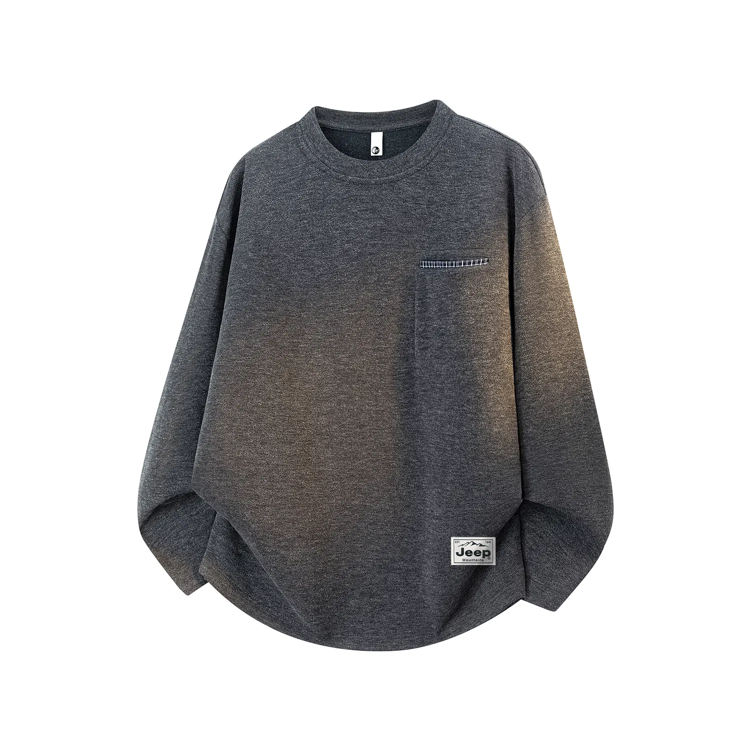 Детский свитер с круглым вырезом Jeep Classic Collection, Light Gray