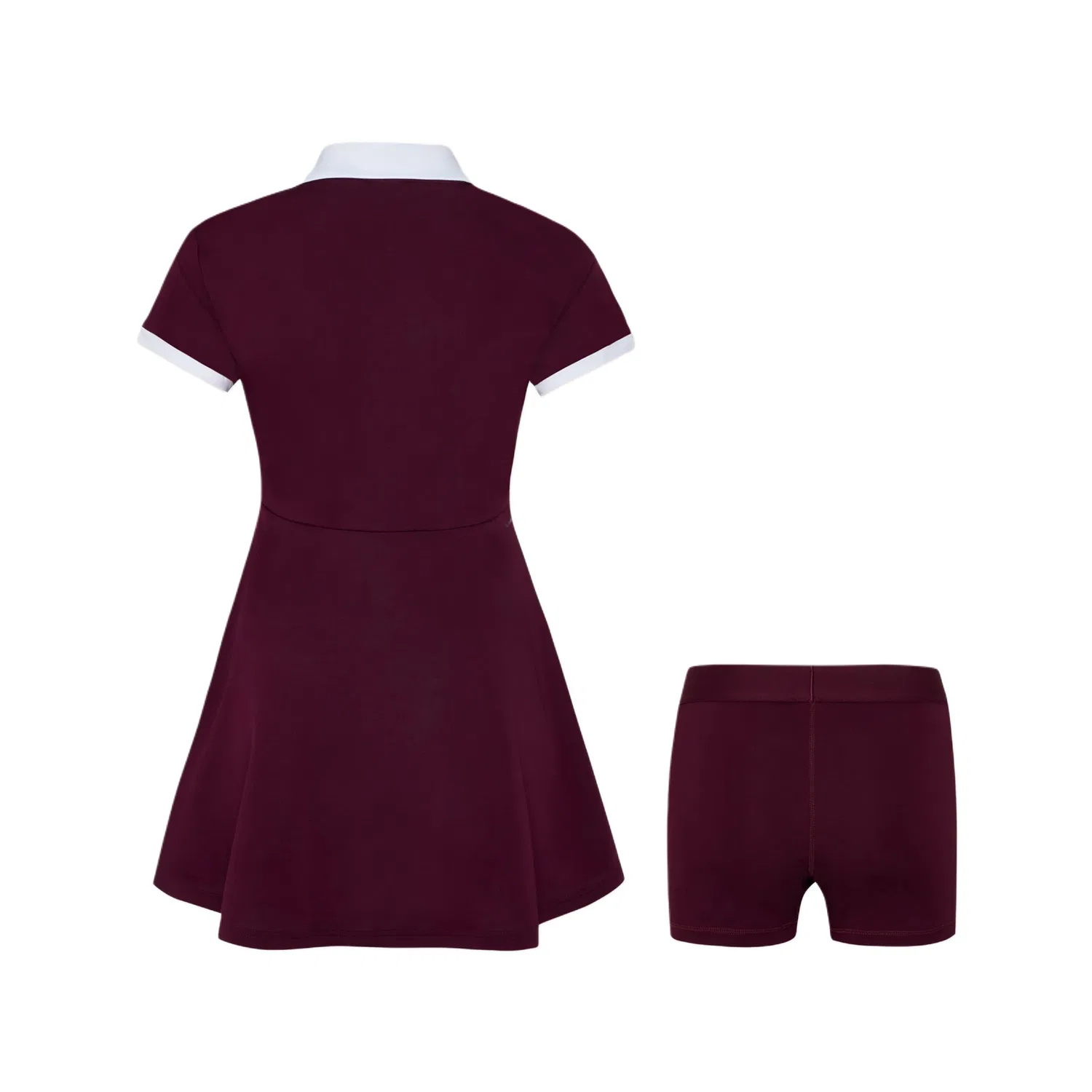 Женский костюм с воротником с темно-красно-фиолетовым цветом Adidas Originals, Dark Reddish Purple — фото 3