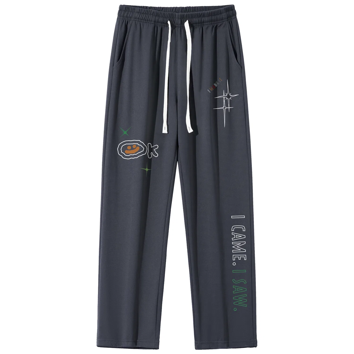 Детские брюки прямого кроя Disney, Dark Gray