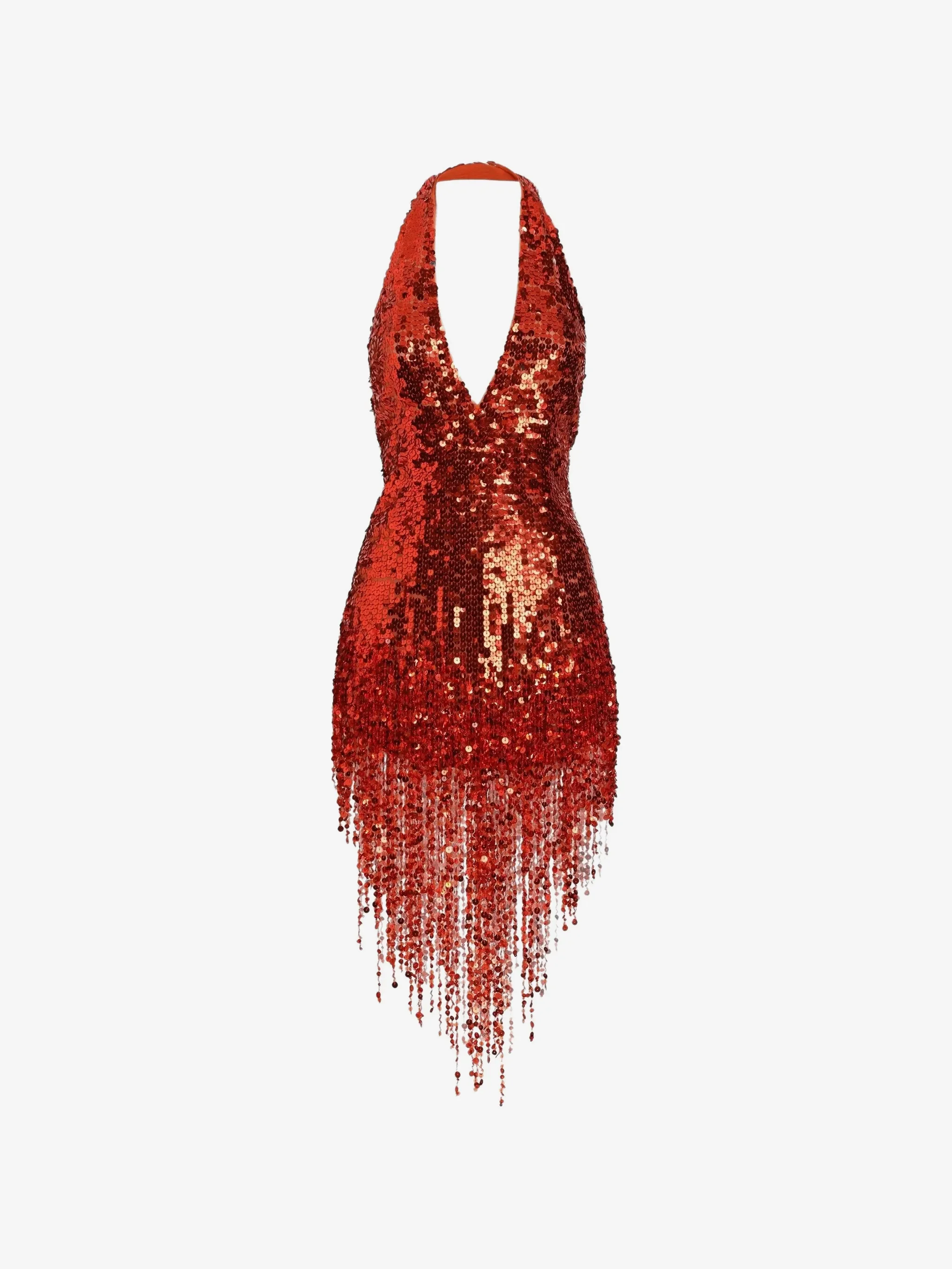 Платье Dolce & Gabbana с пайетками, разноцветный — фото 3