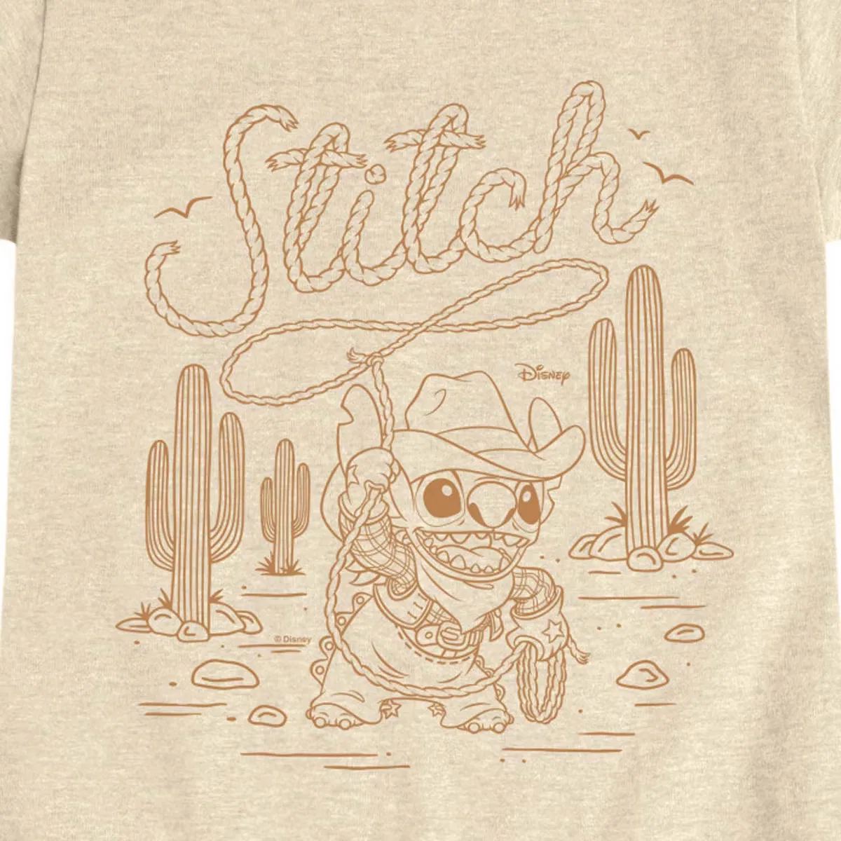 Футболка с принтом Lilo & Stitch, Birch — фото 2