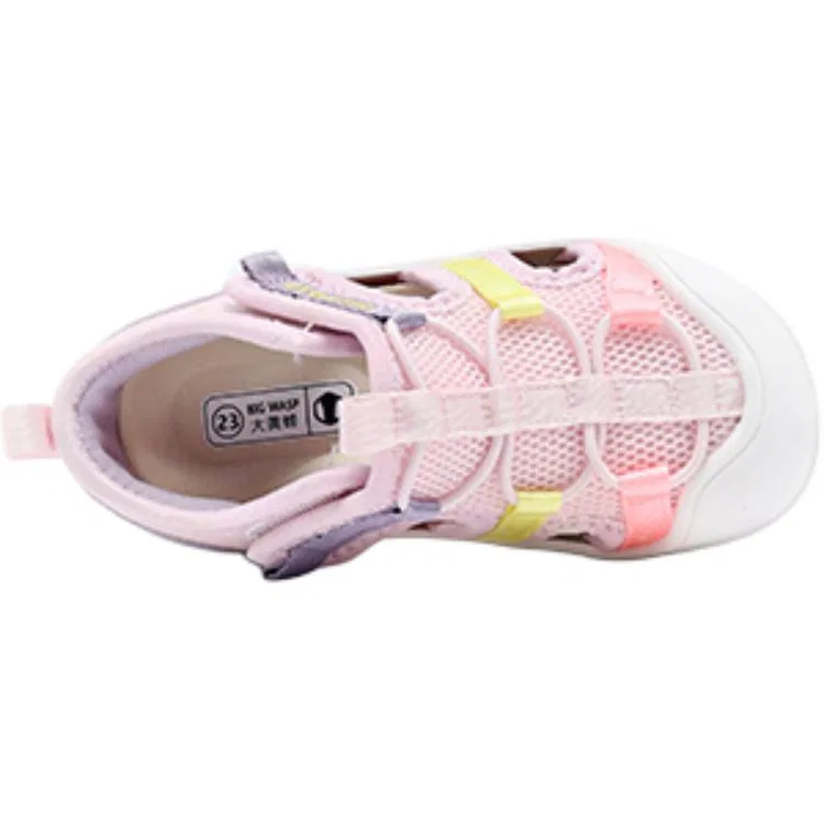 Детские туфли для малышей с принтом Toddler Shoes, BIG WASP, Pink — фото 4