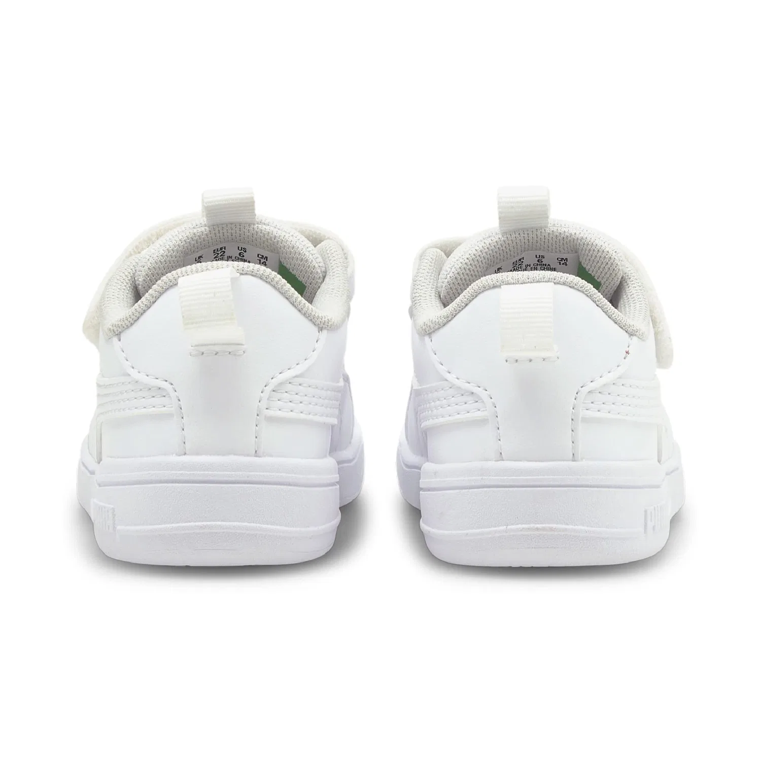Детские кроссовки для мальчиков с застежкой Multiflex SL V PUMA PUMA White PUMA White — фото 3