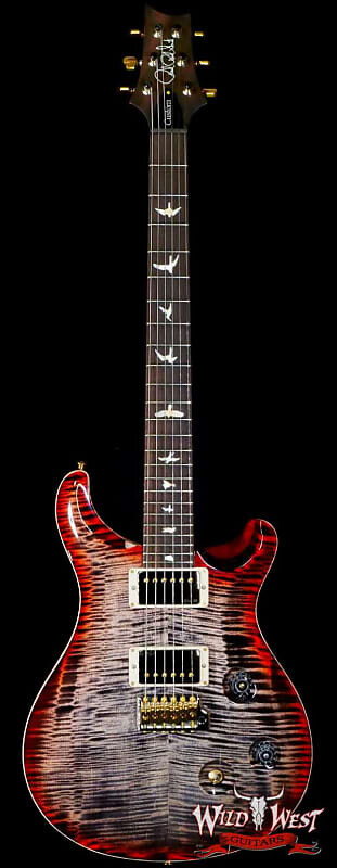 

Электрогитара Paul Reed Smith PRS Wood Library 10 Top Custom 24 Brazilian Rosewood Fingerboard Charcoal Cherry Burst