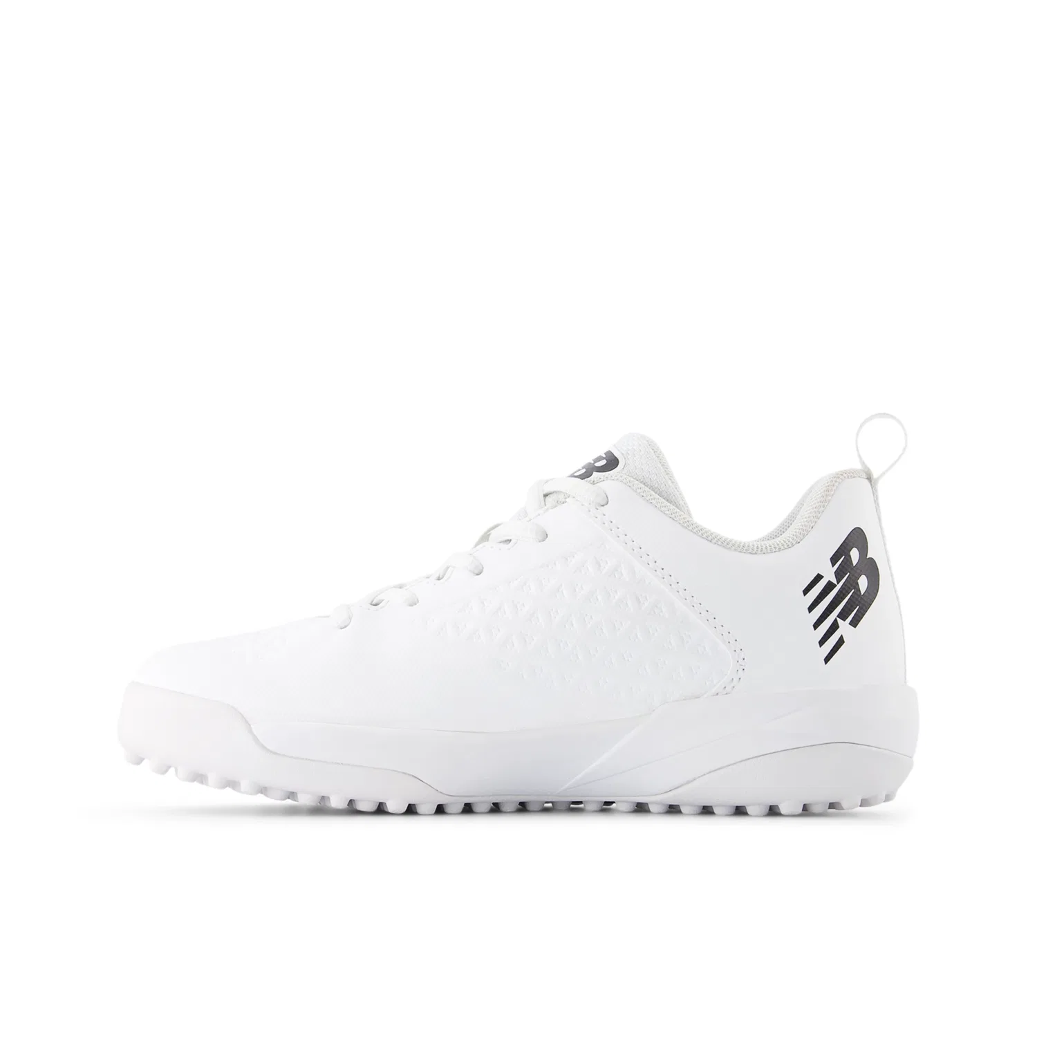 Детские кроссовки для мальчиков с искусственной кожей 4040 v8 Youth Turf-Trainer New Balance, White — фото 3