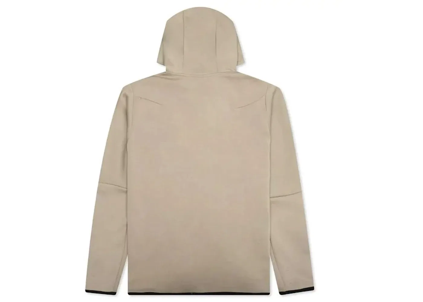 Мужская худи Tech Fleece с полной застежкой-молнией Nike, Khaki/Black — фото 2